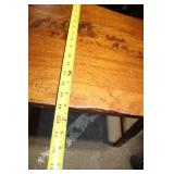 Wooden Rustic Industrial Style Bench