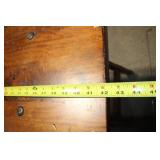 Wooden Rustic Industrial Style Bench