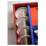 Vintage Floral Porcelain Tea Set with Service for Six