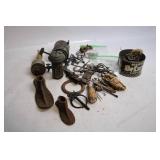 Mixed Collection of Vintage Mechanical and Metal Tools