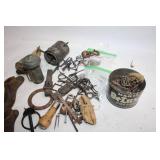 Mixed Collection of Vintage Mechanical and Metal Tools