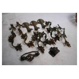Lot of Ornate Vintage Drawer Handles and Pulls