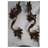 Lot of Ornate Vintage Drawer Handles and Pulls