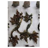 Lot of Ornate Vintage Drawer Handles and Pulls