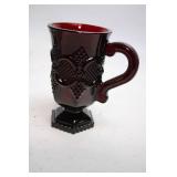 Collection of Assorted Vintage Glassware Including Bowls and Mugs