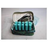 Vintage Clairol Electric Hair Rollers with Case and Pins