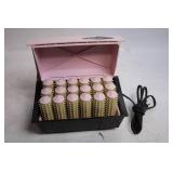 Vintage Steamset Personal Hairdresser with 18 Hair Rollers