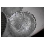 Set of 6 Vintage Shell-Shaped Glass Dishes