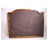Vintage Wooden Framed Wall Mirror