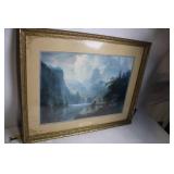 Framed Reproduction of Albert Bierstadt