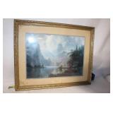 Framed Reproduction of Albert Bierstadt