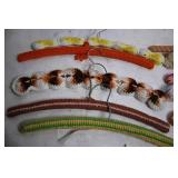 Set of 10 Crochet-Covered Clothes Hangers