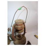 Collection of Vintage Tools and Equipment including Dwell Meter