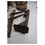 Collection of Vintage Tools and Equipment including Dwell Meter