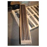 Set of 9 Vintage Wooden Panels with Rich Grain