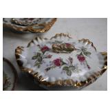 Elegant Collection of Vintage Porcelain Teacups, Saucers, and Plates