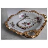 Elegant Collection of Vintage Porcelain Teacups, Saucers, and Plates