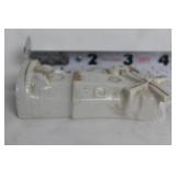 Vintage Japan Ceramic Windmill Figurines and Pitcher Set