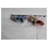 Set of 7 Vintage Porcelain Vases and Shoe Planters