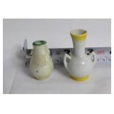 Set of 7 Vintage Porcelain Vases and Shoe Planters