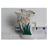Set of 7 Vintage Porcelain Vases and Shoe Planters