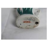 Set of 7 Vintage Porcelain Vases and Shoe Planters