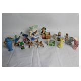 Collection of Vintage Ceramic Miniatures and Figurines