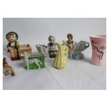 Collection of Vintage Ceramic Miniatures and Figurines