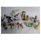 Collection of Vintage Ceramic Miniatures and Figurines