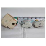 Collection of Vintage Ceramic Miniatures and Figurines