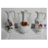 Collection of 8 Vintage Japanese Porcelain Miniatures