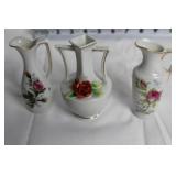 Collection of 8 Vintage Japanese Porcelain Miniatures