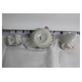 Collection of 8 Vintage Japanese Porcelain Miniatures