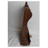 Vintage Wooden Wall-Mounted Spice Rack with Drawer