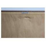 Framed Winter Landscape Painting with Wooden Frame