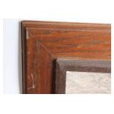 Owl Family Print in Wooden Frame by Reuards Scrizzi