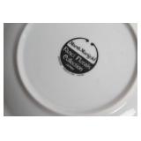 Fanci Florals Collection Plate Set of 6 - Marsh Marigold Design