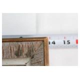 Vintage 1952 Framed Landscape Oil Painting