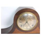 Antique Mantel Clock with Pendulum Mechanism
