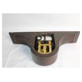 Antique Mantel Clock with Pendulum Mechanism