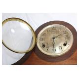 Antique Mantel Clock with Pendulum Mechanism