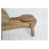 Vintage Wooden Rocking Horse Toy