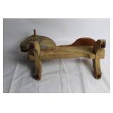 Vintage Wooden Rocking Horse Toy