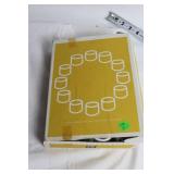 Set of 12 IKEA White Porcelain Tealight Holders