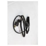 Vintage Instant Hot Pot with Red Exterior and Black Lid