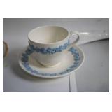 Collection of 20 Vintage Porcelain Tea and Coffee Cups with Floral Designs