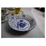 Collection of 20 Vintage Porcelain Tea and Coffee Cups with Floral Designs