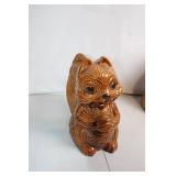 Large Ceramic Squirrel Cookie Jar