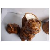 Large Ceramic Squirrel Cookie Jar