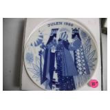 Set of 4 Julen 1969-1971 Christmas Plates